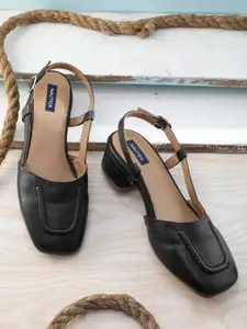 Nautica Women Backstrap Block Heels