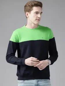 Van Heusen Sport  Colorblocked Slim-Fit Sweatshirt