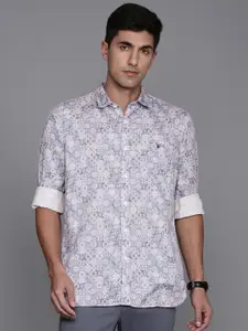 Louis Philippe Jeans Slim Fit Ethnic Printed Casual Shirt