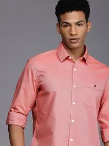 Louis Philippe Sport Pure Cotton Slim Fit Casual Shirt