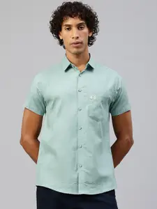 Majestic Man Men Classic Slim Fit Pure Cotton Casual Shirt