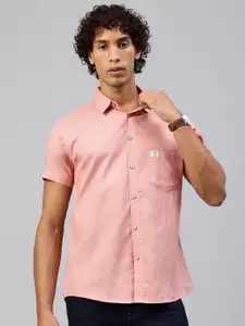 Majestic Man Men Classic Slim Fit Pure Cotton Casual Shirt