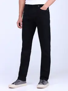 Flying Machine Men Tapered Fit Low Distress Stretchable Jeans