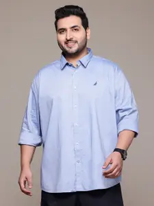 Nautica Men Plus Size Smart Casual Shirt