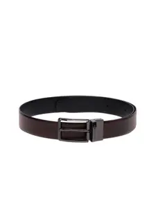 Van Heusen Men Textured Leather Formal Belt