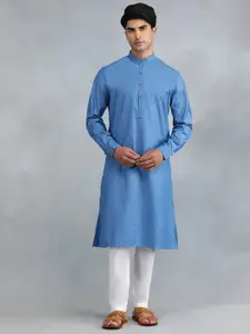 Modi Kurta Men Flared Sleeves Thread Work Kurtas