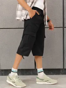 Kook N Keech Men Chillax Mode 3/4th Length Cargo Shorts