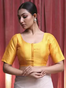 Indethnic U-Neck Saree Blouse