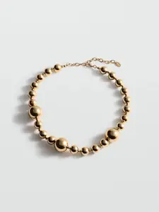 MANGO Beaded Necklace