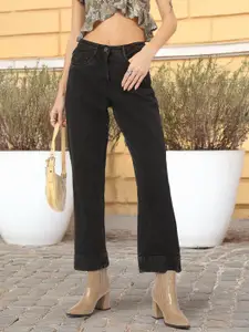 DressBerry Women Bootcut Fit Cropped Jeans