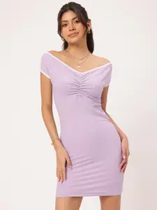 DressBerry Ribbed Bodycon Mini Dress