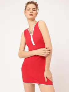 DressBerry Ribbed Bodycon Dress