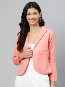 Cottinfab Open Front Casual Blazer