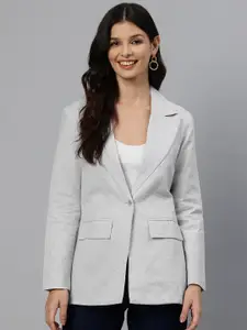 Cottinfab Single-Breasted Casual Blazer