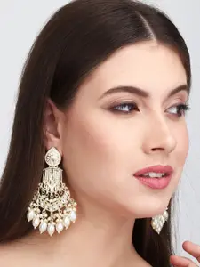 Anvik Gold Plated Contemporary Chandbalis