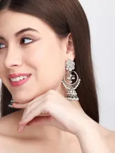 Anvik Silver Plated Contemporary Drop Earrings