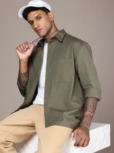 The Roadster Life Co. Pure Cotton Relaxed Fit Casual Shirt