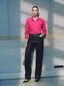 French Connection Relaxed Fit Opaque Pure Cotton Casual Shirt