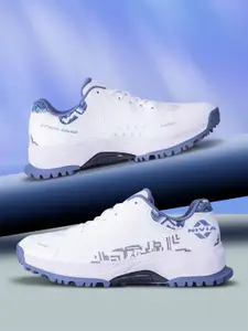 NIVIA Men CRICK-1000 2.0 Stone Cricket Shoes