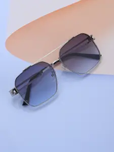 Carlton London Men Rectangle Sunglasses with UV Protected Lens