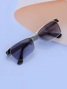 Carlton London Men Rectangle Sunglasses with UV Protected Lens