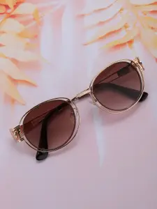 Carlton London Women Oval Sunglasses with UV Protected Lens