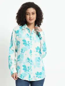 VELDRESS Women Floral Opaque Printed Casual Shirt