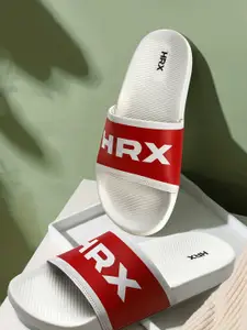 HRX by Hrithik Roshan Men Printed Sliders