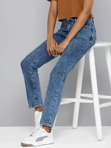 Levis Women 312 Slim Fit Heavy Fade Stretchable Jeans