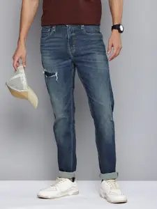 Levis Men 512 Slim Tapered Fit Mildly Distressed Light Fade Stretchable Jeans