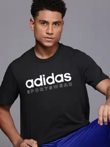 ADIDAS Typography Printed T-shirt