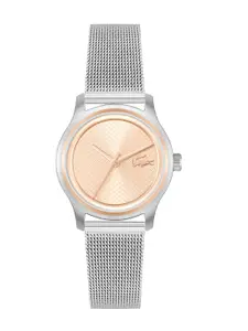 Lacoste Women Elyse Textured Bracelet Style Analogue Watch 2001390