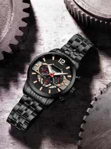 GIORDANO Men Dial & Bracelet Style Straps Analogue Watch GZ-50032-22