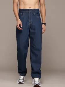 The Roadster Lifestyle Co. Men Baggy Fit Pure Cotton Jeans