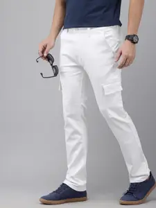 Pepe Jeans Men Straight Fit Stretchable Cargo Jeans