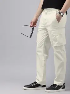 Pepe Jeans Men Slim Fit Cargos Trousers