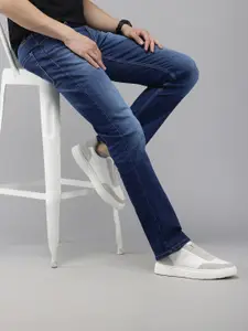 Pepe Jeans Men Holborne Straight Fit Heavy Fade Stretchable Jeans