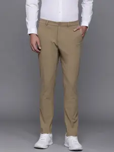 Louis Philippe Ath.Work Men Comfy Tapered Fit Chinos Trousers