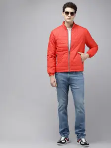 Pepe Jeans Mock Collar Padded Jacket