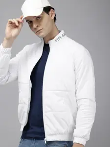 Pepe Jeans Mock Collar Bomber Jacket