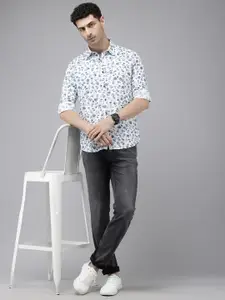 Pepe Jeans Pure Cotton Floral Printed Casual Shirt