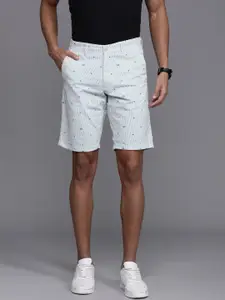 Louis Philippe Sport Men Conversational Printed Slim Fit Shorts