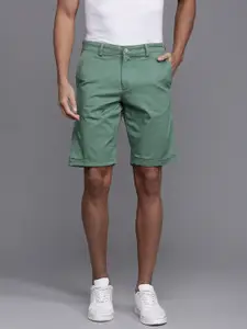Louis Philippe Sport Men Slim Fit Low-Rise Shorts