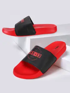 HRX by Hrithik Roshan Men Printed Sliders