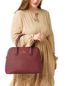 Lavie Structured Satchel with Bow Detail