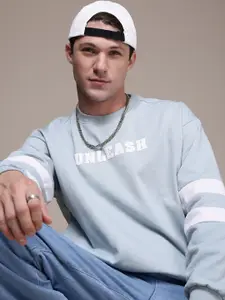 The Roadster Life Co. Typography Printed Relaxed Fit Sweatshirt