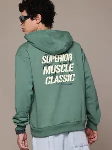 Roadster The Lifestyle Co Printed Hooded Sweatshirt