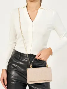 Styli Women Metal Handle Handbag