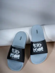 HRX by Hrithik Roshan Men Printed Sliders
