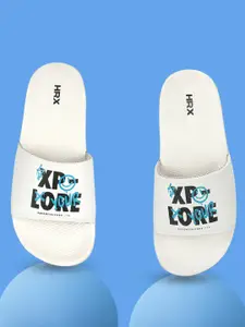 HRX by Hrithik Roshan Men Printed Sliders